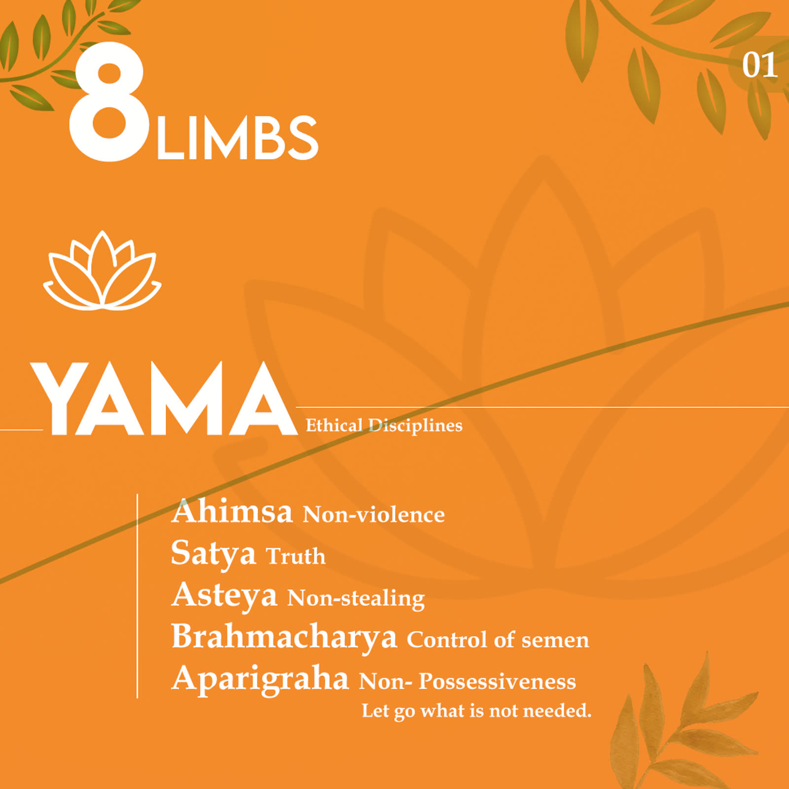Yama — ethical disciplines
