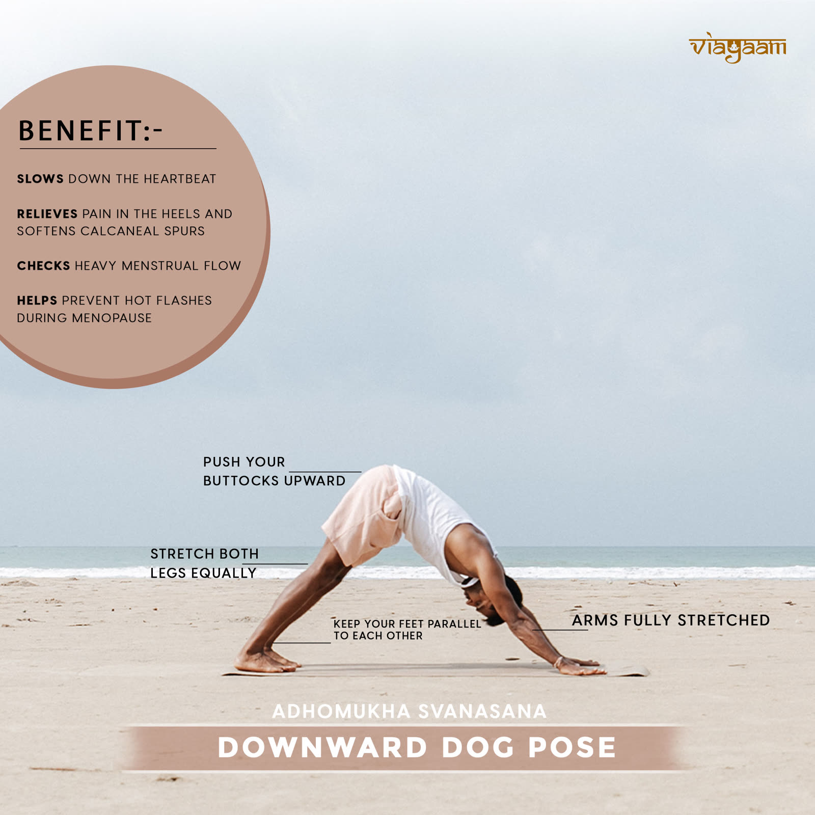 Triangle pose with alignment cues